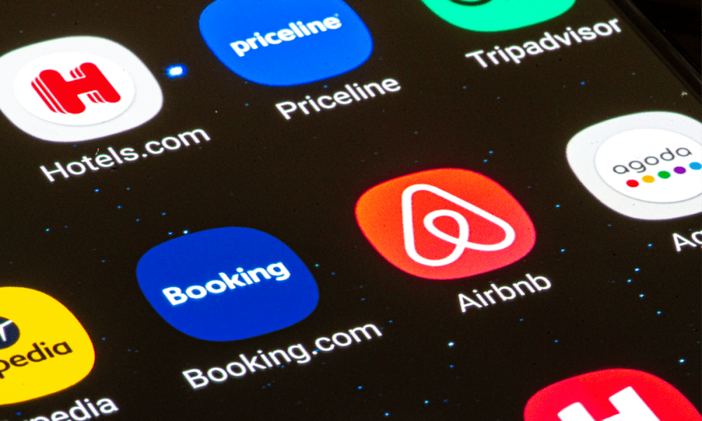 Airbnb and Reserving.com Lock Horns in Journey Apps