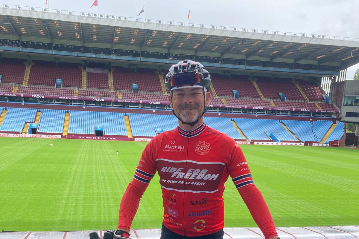 Bike owner set to finish 35-hour London soccer membership journey