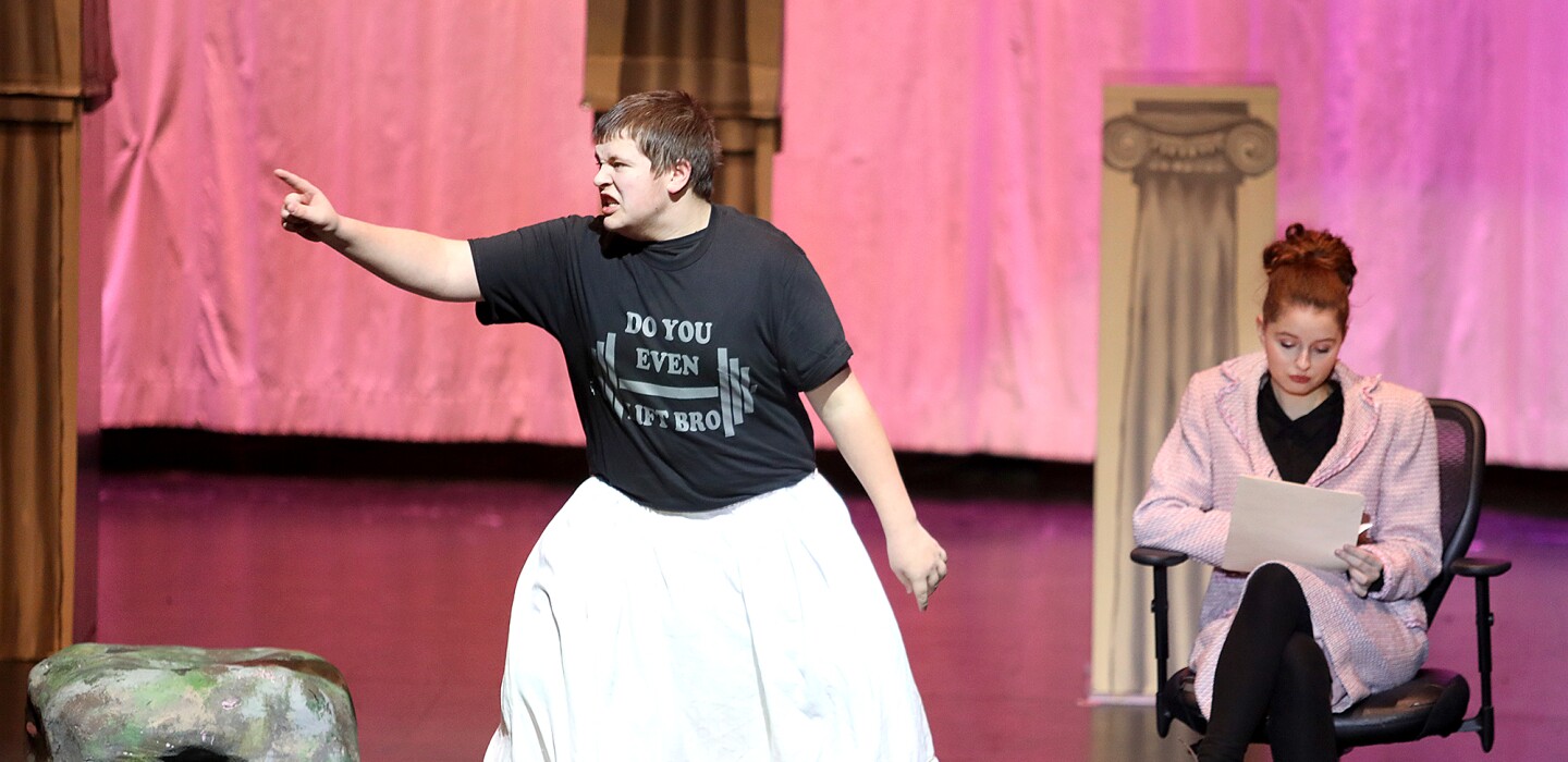 Spartan thespians spin Greek myths into comedy gold – Superior Telegram