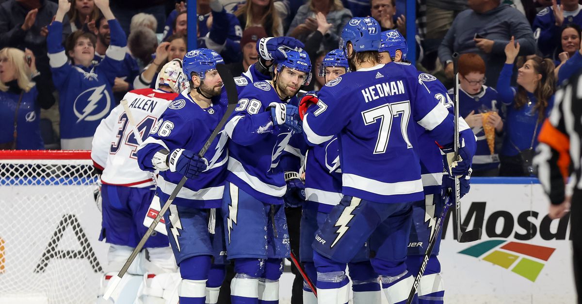 Lightning Spherical: Bolts beginning unofficial NHL second half in type