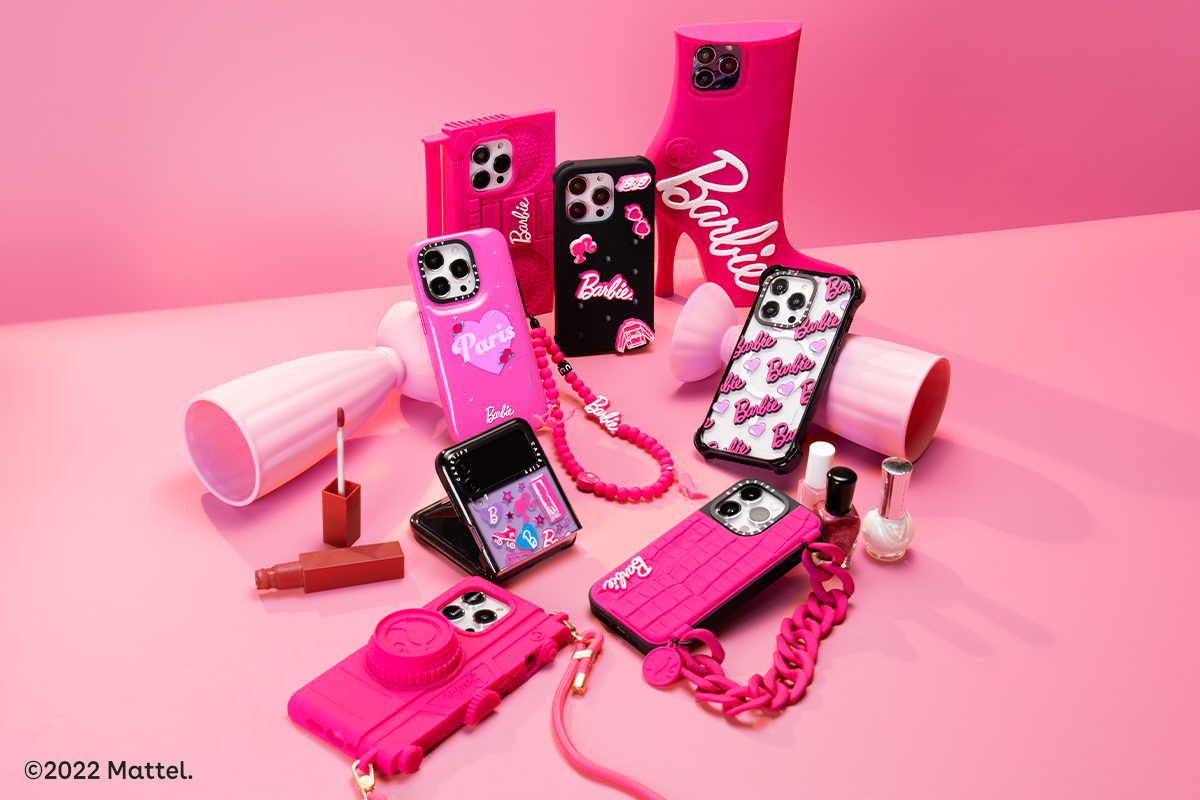 Casetify collaborates with Barbie for a particular tech accent assortment