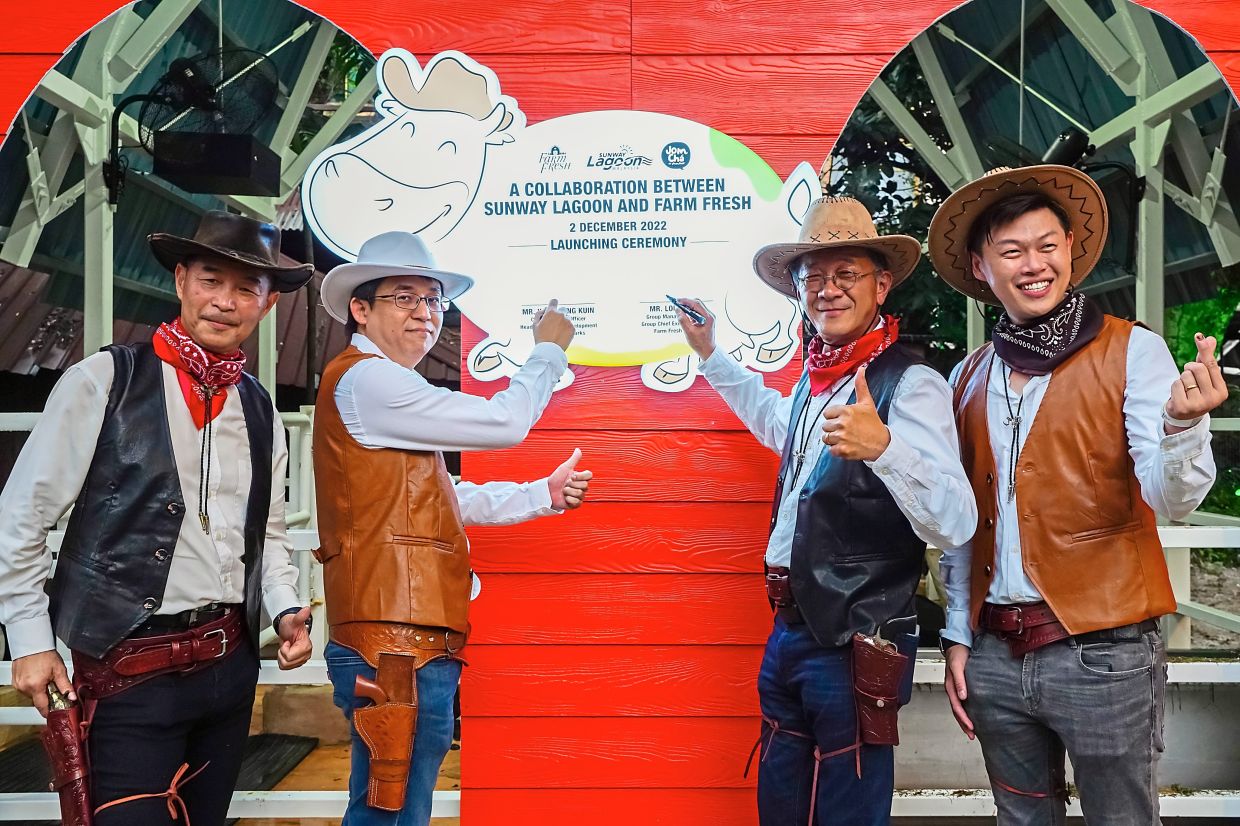 Theme park, dairy firm saddle up for Wild West enjoyable