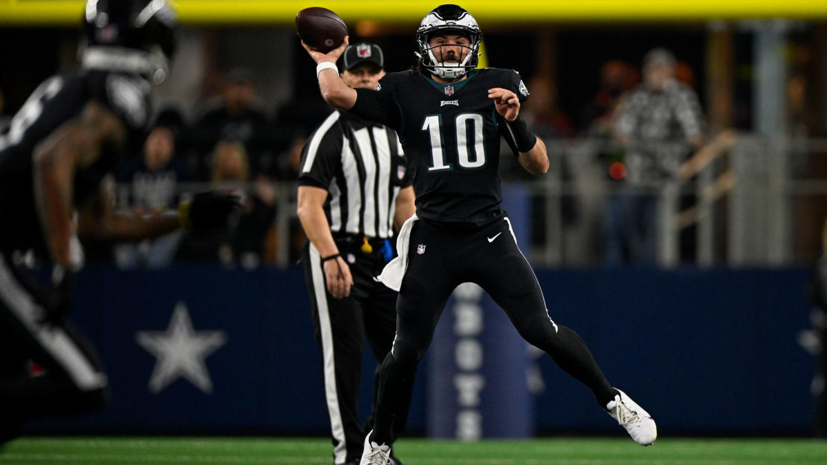 Eagles backup QB Gardner Minshew falls simply brief vs. Cowboys