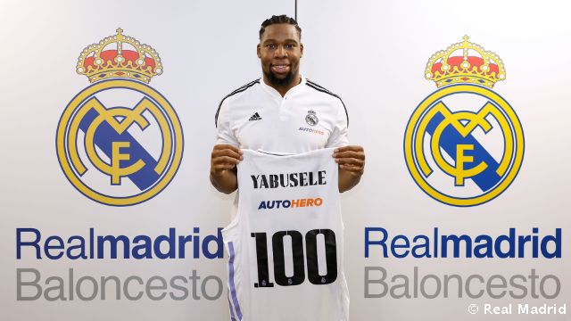 Yabusele, 100 video games for Actual Madrid