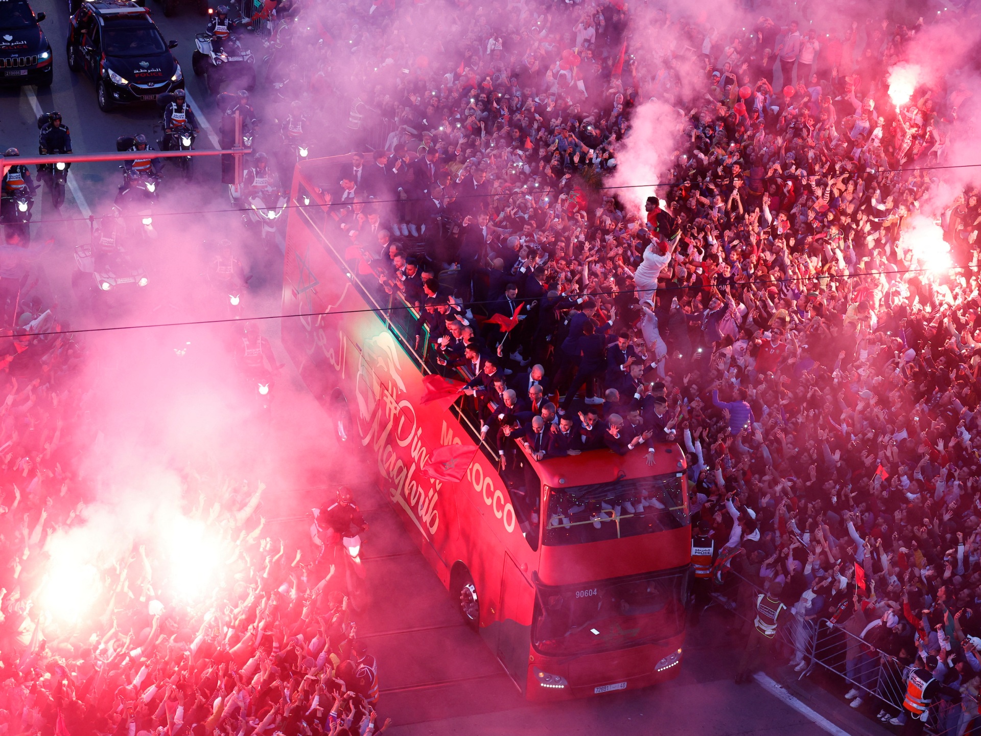 Morocco’s Atlas Lions obtain hero’s welcome on return dwelling | Qatar World Cup 2022 Information