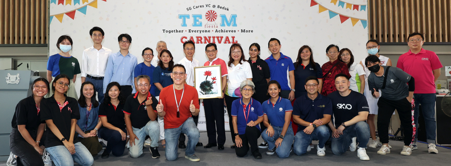 DPM Heng Swee Keat at Group Fiesta @ Bedok Carnival