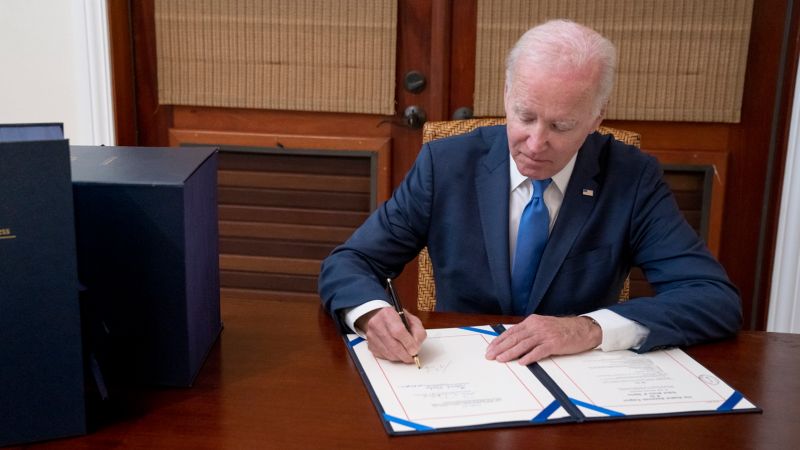 Biden indicators .7 trillion authorities spending invoice into regulation