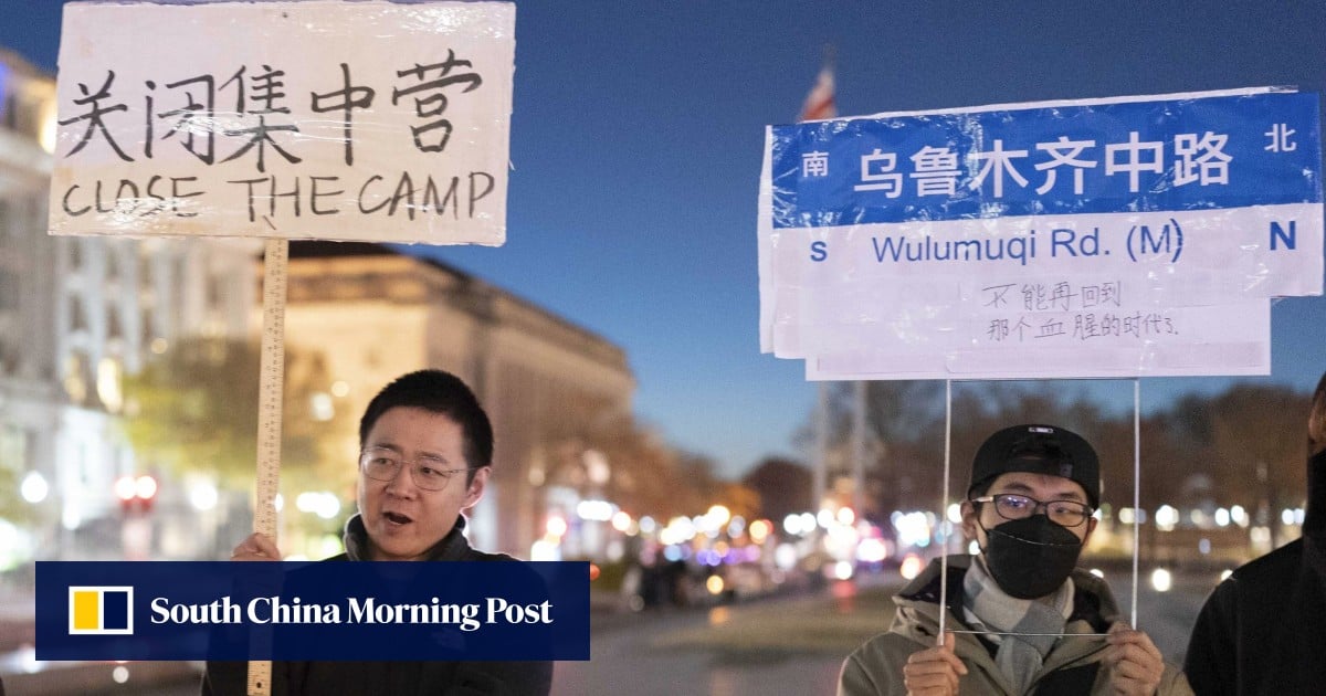 Protesters march close to White Home demanding to ‘Free China!’ – South China Morning Submit