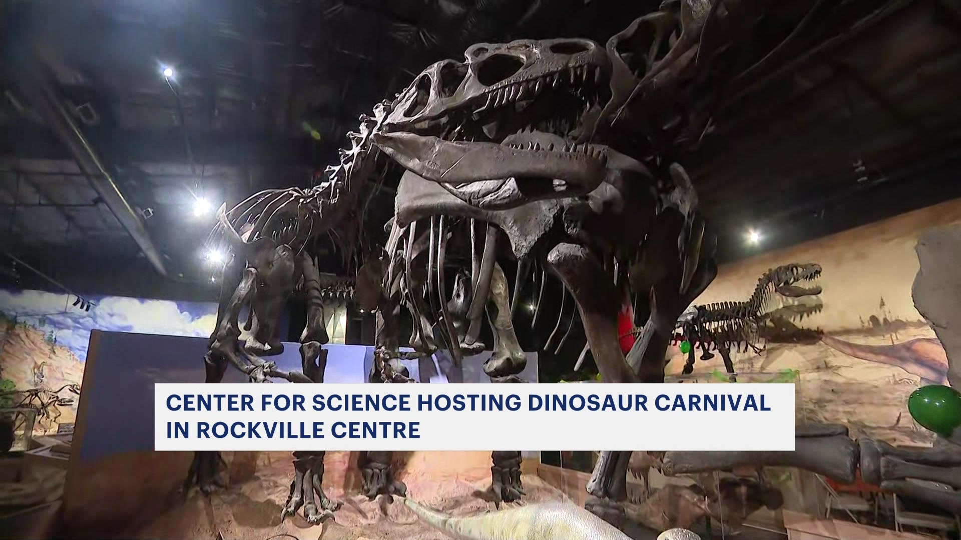 Dinosaurs coming again to life at Rockville Centre’s first-ever Dino Carnival