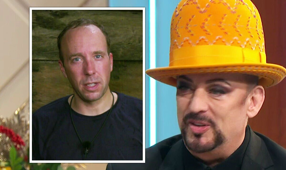 Boy George ‘shocked’ by Matt Hancock ‘bullying’ accusations on I am A Superstar | TV & Radio | Showbiz & TV