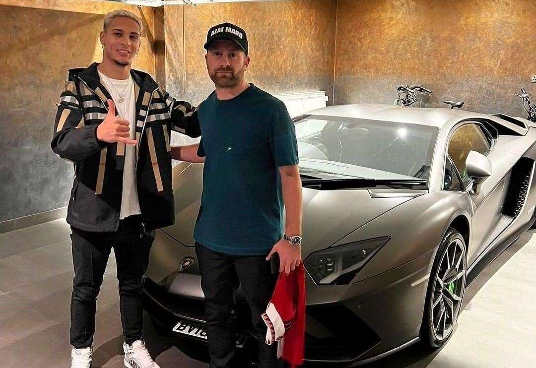 Newark-based businessman offering luxurious life-style to prime footballers together with Harry Kane and Manchester United’s Antony