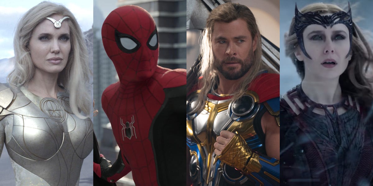 Marvel Section 4 Films Ranked Worst to Finest: ‘Eternals,’ ‘Thor 4’