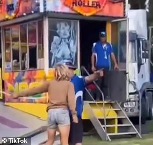 Adelaide V8 carnival employee geese a punch from indignant patron with daughter posting on TikTok