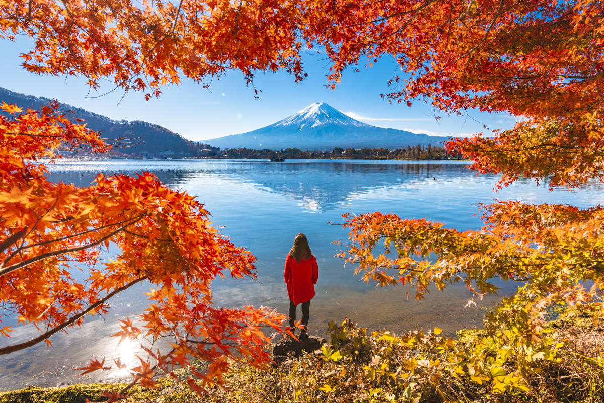 The place to admire vivid fall foliage in Japan