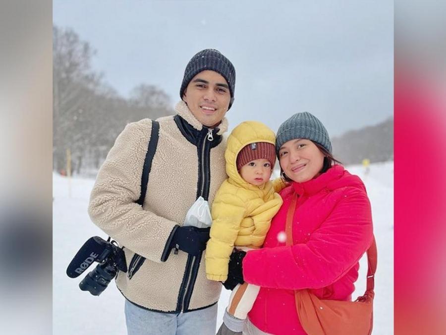 LOOK: Trivino Household's first winter journey – GMA Community