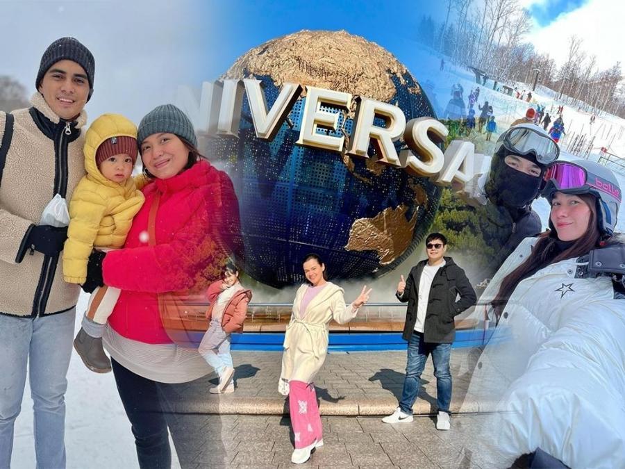 IN PHOTOS: Celebrities who traveled overseas for the vacation season – GMA Community