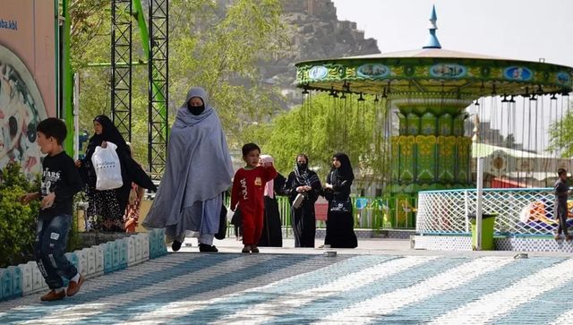 Taliban tells Afghan children who go to amusement parks; because it bans girls from playgrounds