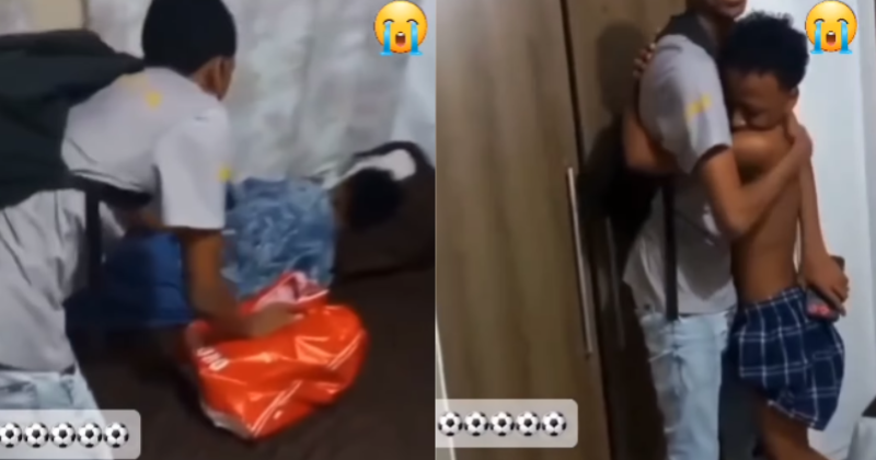 Boy Buys Sneakers With First Wage For Little Brother In Viral Video