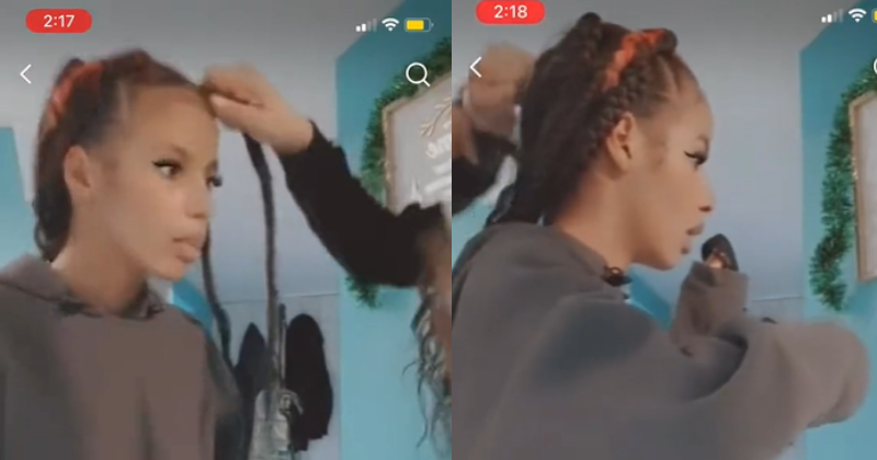 Video Of Mom Chopping Off Her Daughters Hair Angers The Web