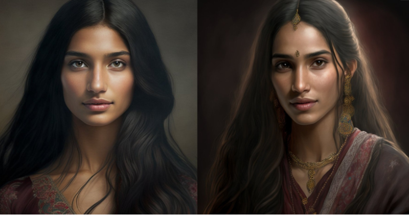 Artist Makes AI Artwork Of Ladies From Totally different States Of India