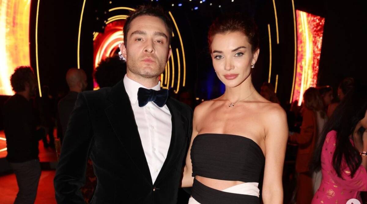 Amy Jackson and Gossip Woman actor Ed Westwick look fairly a pair at Pink Sea Worldwide Movie Competition, see photographs