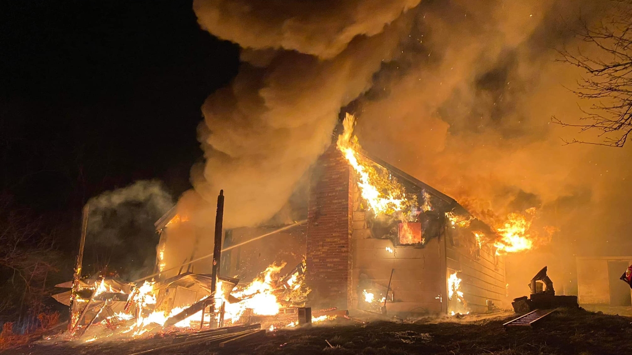 4 departments battle hearth that destroyed residence in Meigs County, Bedford Township, Ohio