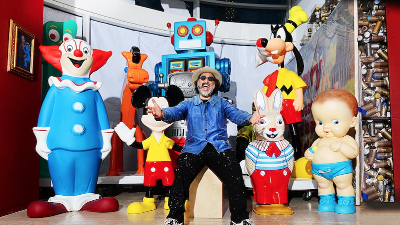 Superstar-Liked Artist Thierry Guetta aka Mr. Brainwash Opens a Museum in Los Angeles