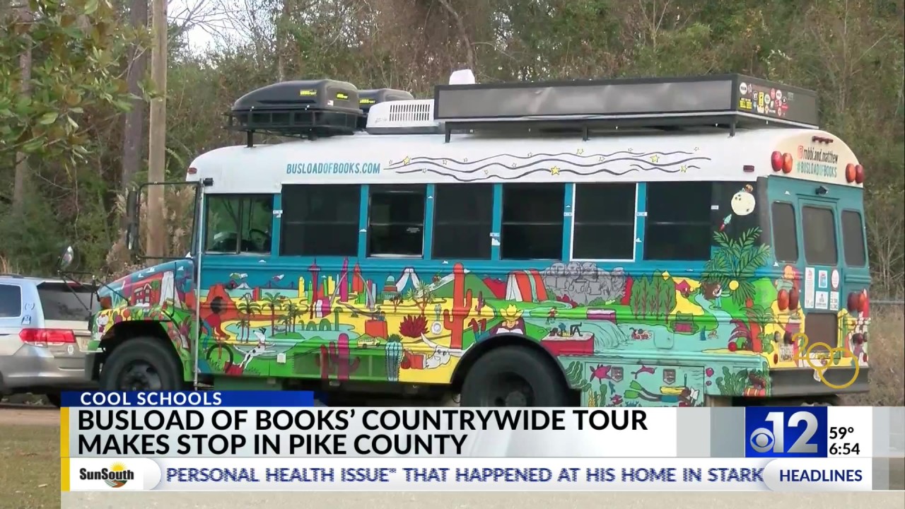 Busload of Books tour stops at Pike County college