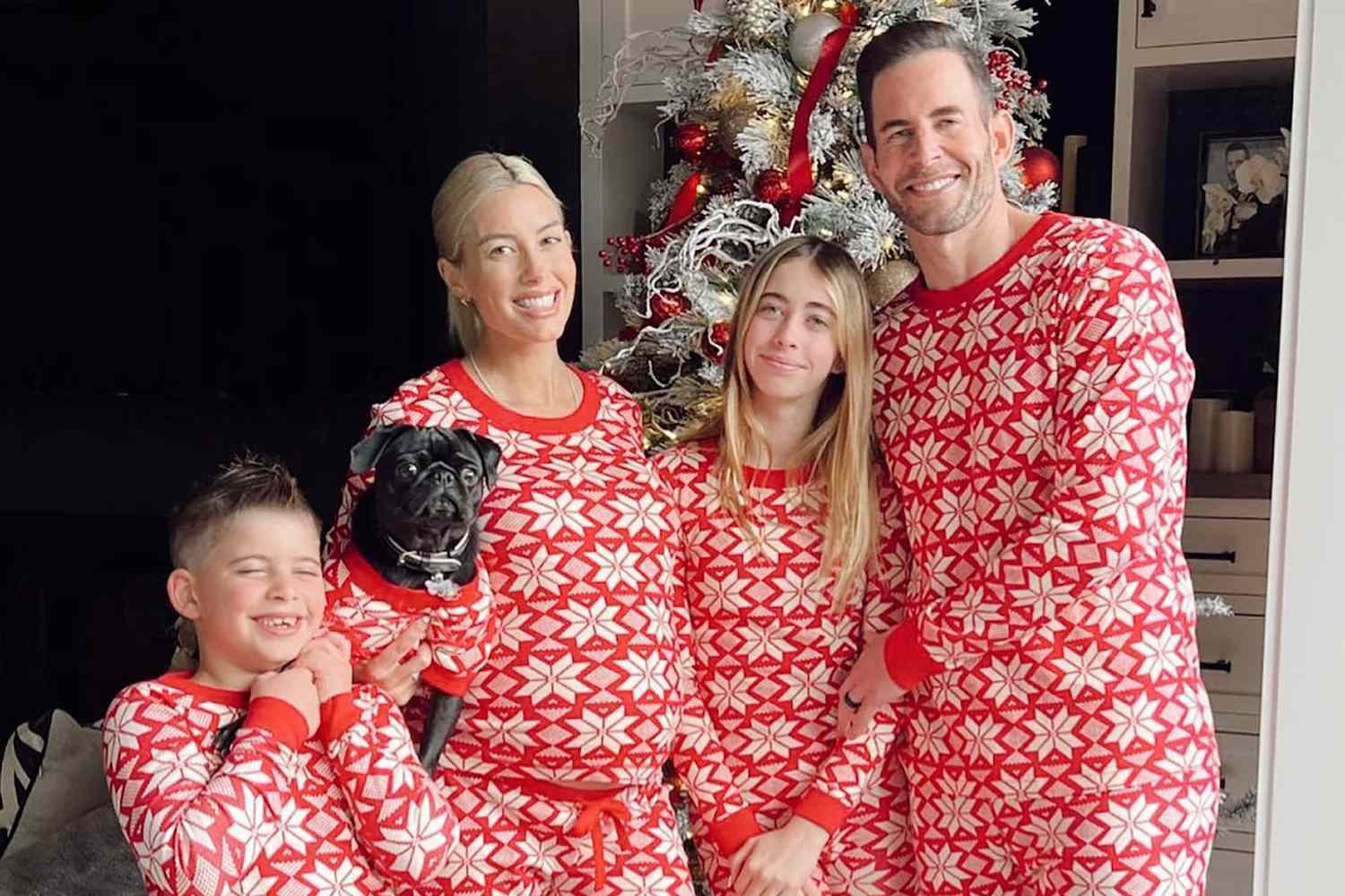 Pregnant Heather Rae El Moussa Celebrates Christmas with Stepkids