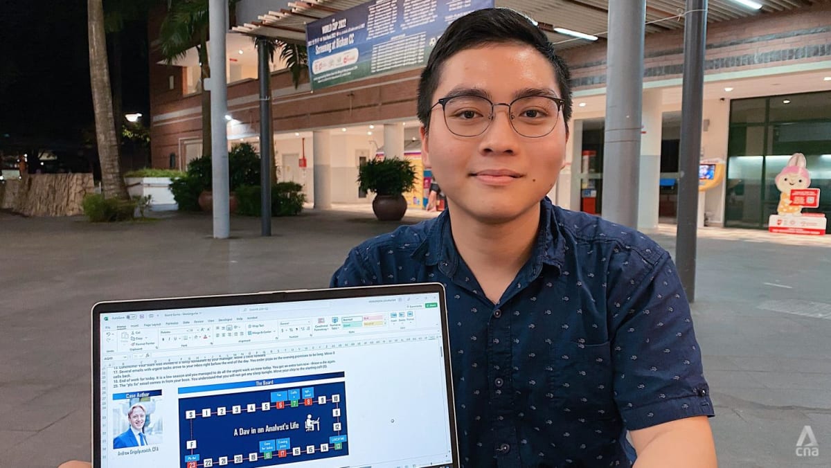 He liked numbers a lot, this Singapore pupil grew to become a finalist in an e-sports competitors – on Microsoft Excel