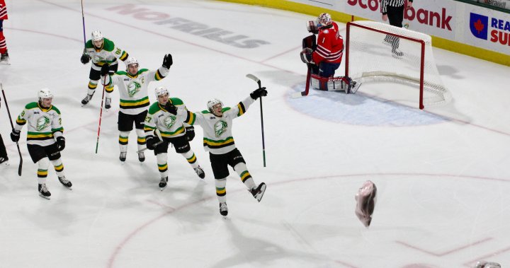 Oshawa Generals finish London Knights successful streak at eight video games – London