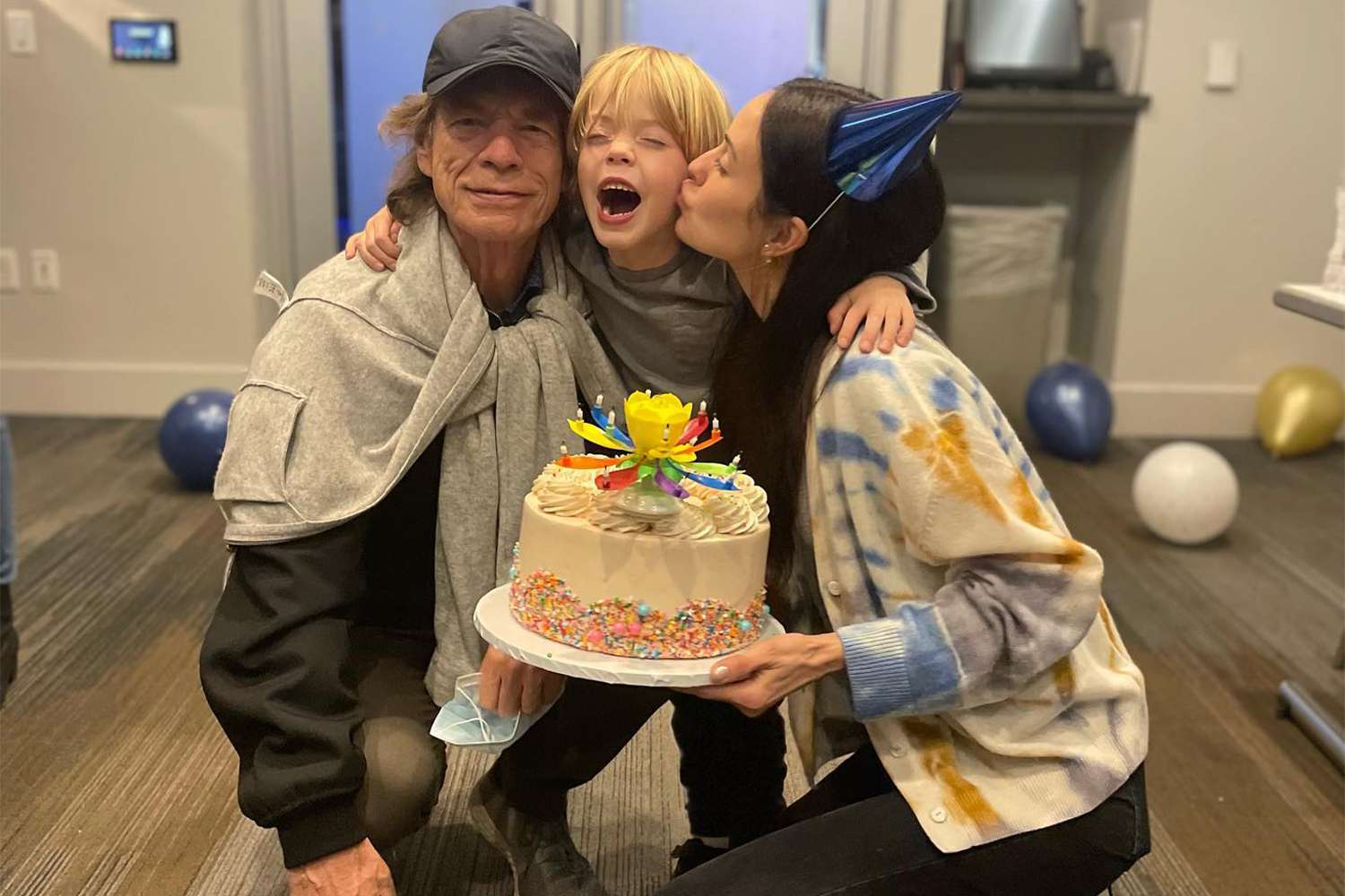 Mick Jagger and Girlfriend Mark Son’s sixth Birthday with Particular Photograph