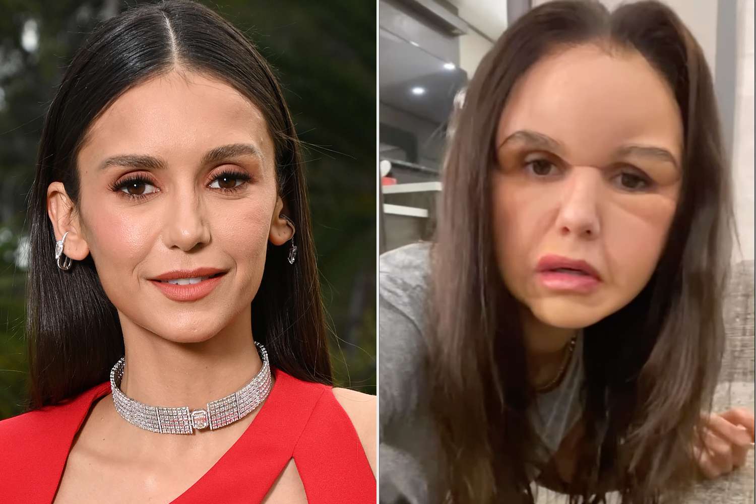 Watch Nina Dobrev’s Face Transformation for the Vacation Movie Love Exhausting