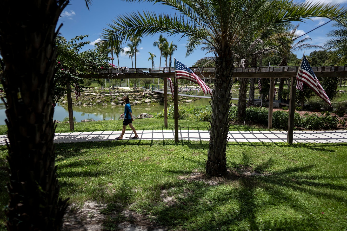 Waterslides, gun rights: An leisure advanced in Florida emerges as a far-right hub