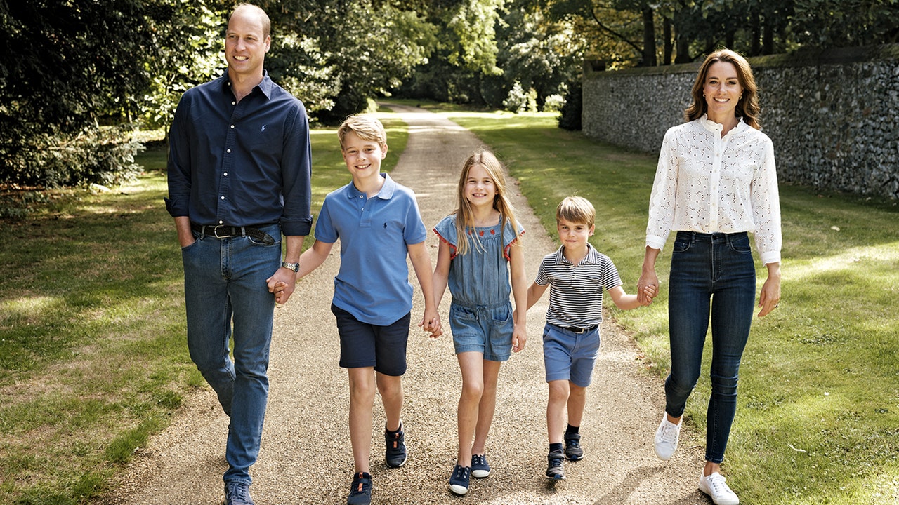 The Prince and Princess of Wales’s Christmas card fashion decoded: from William matching George to Kate’s £255 shirt