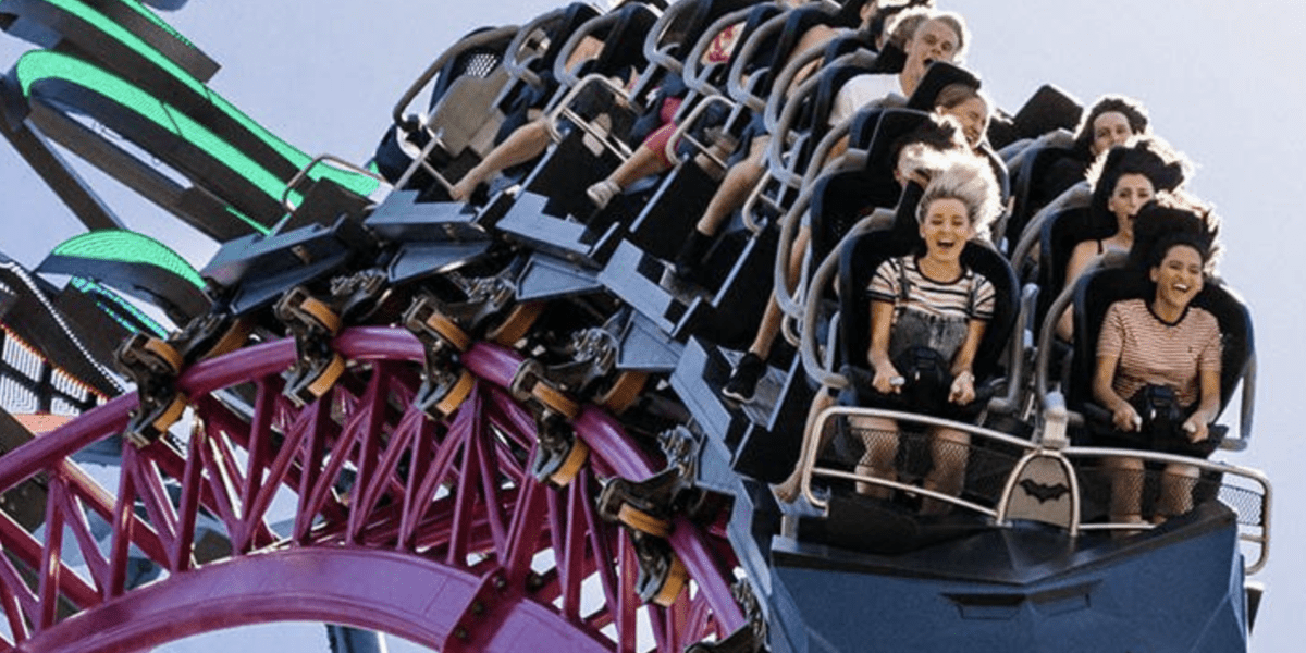 Visitors Trapped Dangling Upside Down on Theme Park Trip