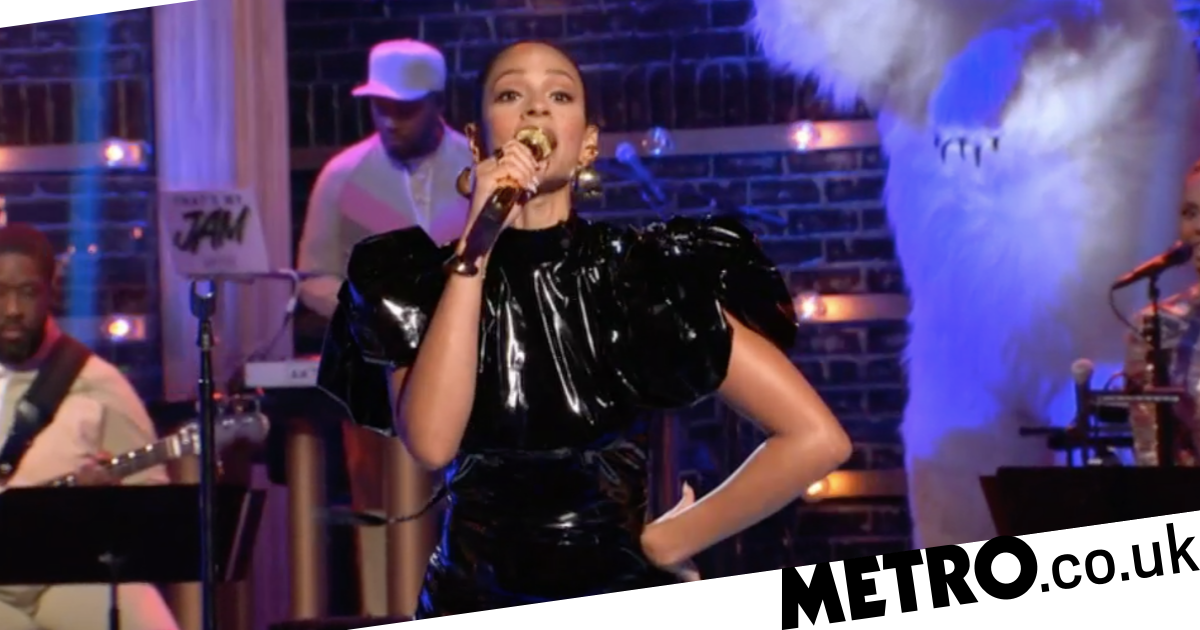 Alesha Dixon raps Stormzy’s Shut Up in fashion of a Disney Princess