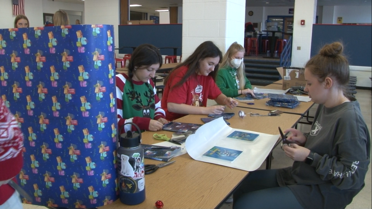 The LiTEArary Society wraps books for youngsters