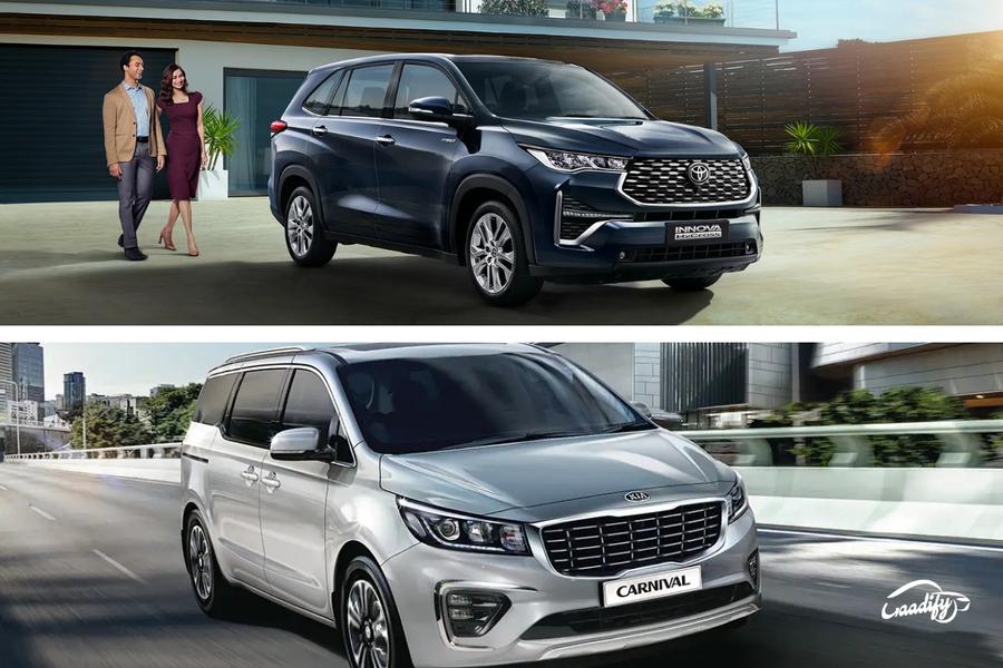 Toyota Innova Hycross Vs Kia Carnival: Worth Comparability