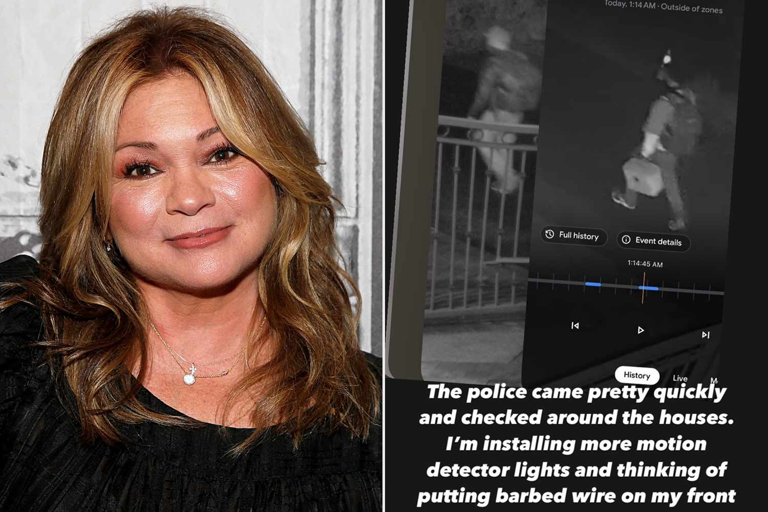 Valerie Bertinelli Catches Alleged Burglars on Dwelling Safety Cameras