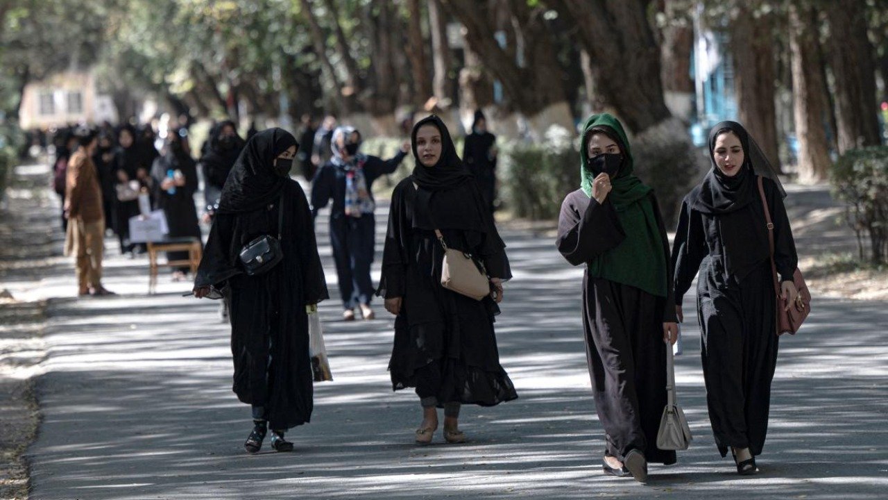 Afghan girls defy Taliban health club ban with secret health golf equipment