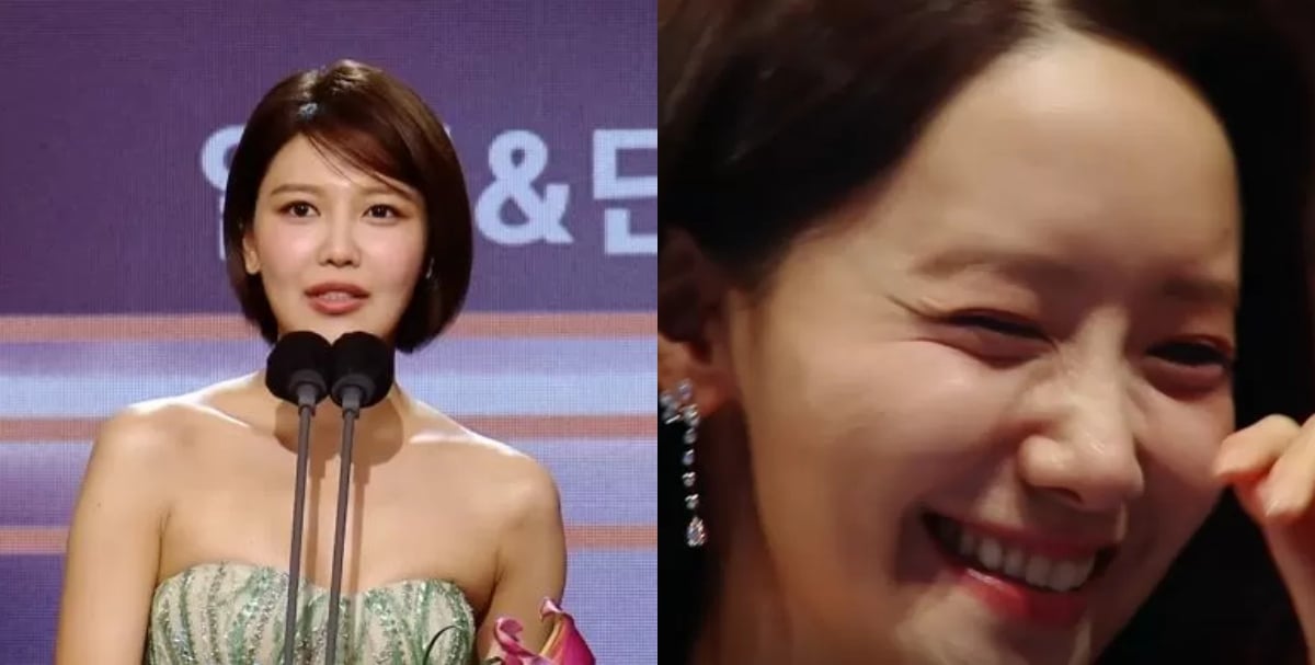 Ladies’ Era’s Sooyoung hilariously orders YoonA to cry throughout her successful speech on the ‘2022 MBC Drama Awards’