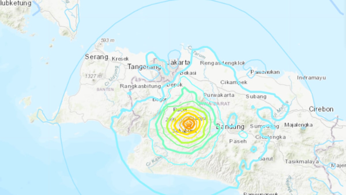 Magnitude 6.1 quake rattles Indonesia’s West Java