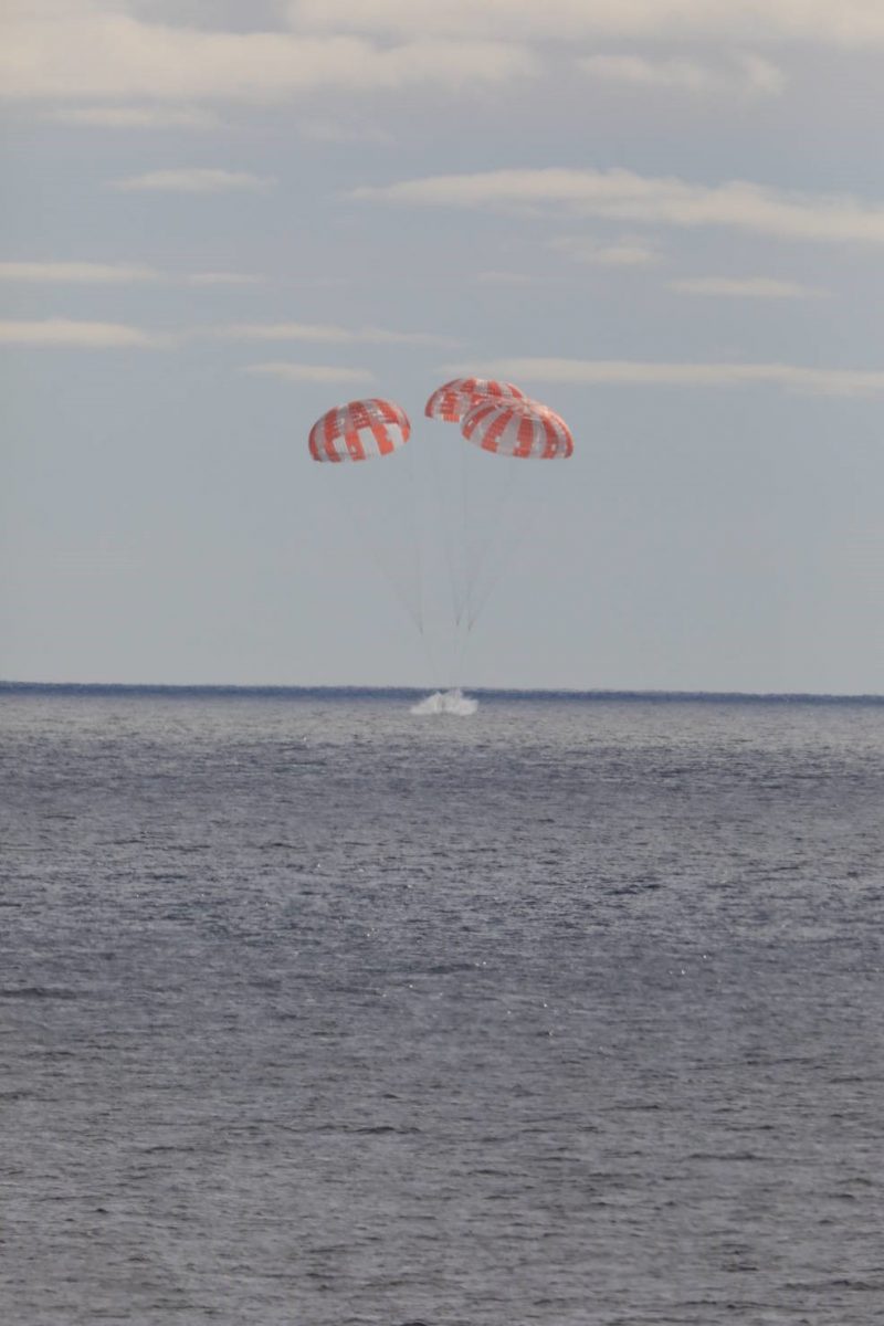 NASA’s Orion capsule splashes down, concluding Artemis I mission