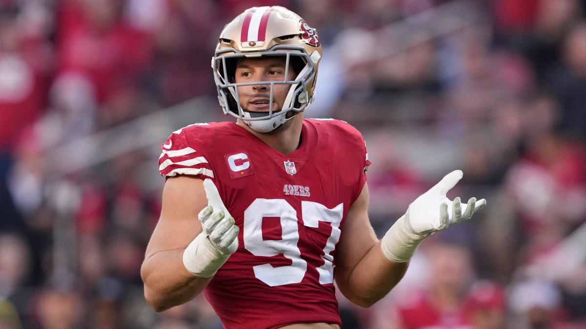 49ers watching Nick Bosa’s well being amid sack document chase, Kyle Shanahan says