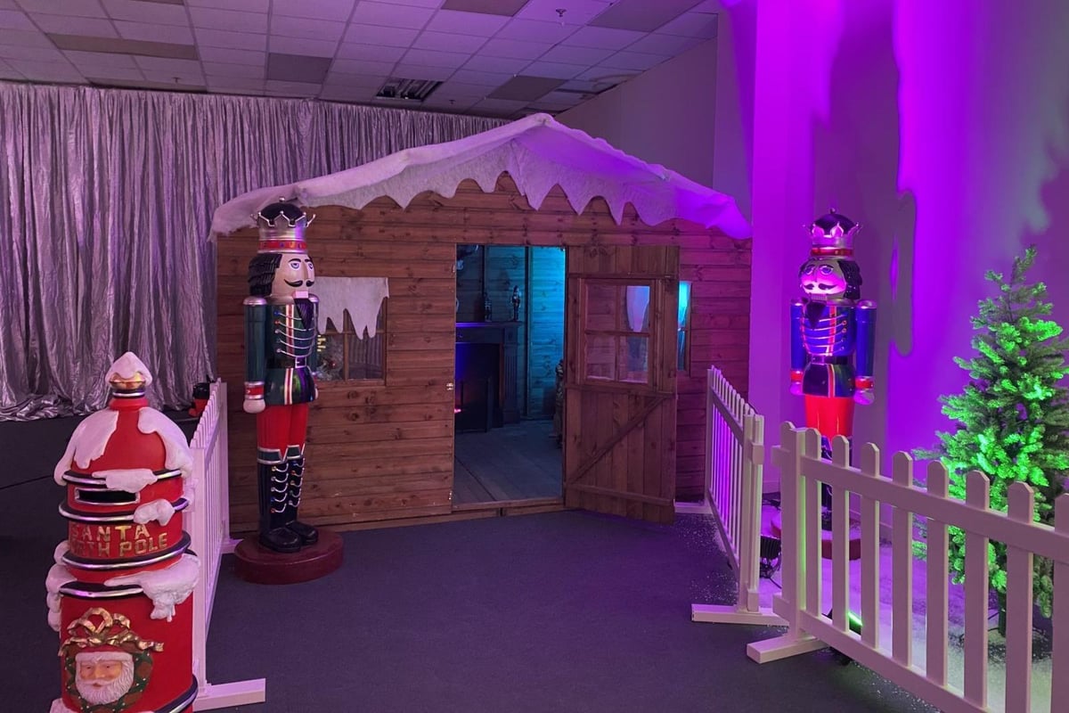 Look who’s right here – Santa’s Grotto has landed at Grosvenor Purchasing Centre in Northampton