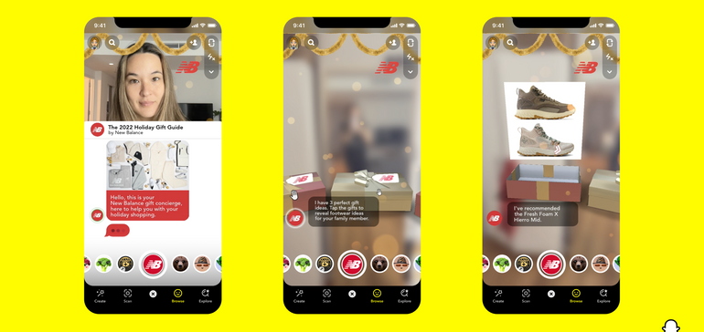 New Steadiness unites Snap’s AR, voice tech to supply gifting recommendation