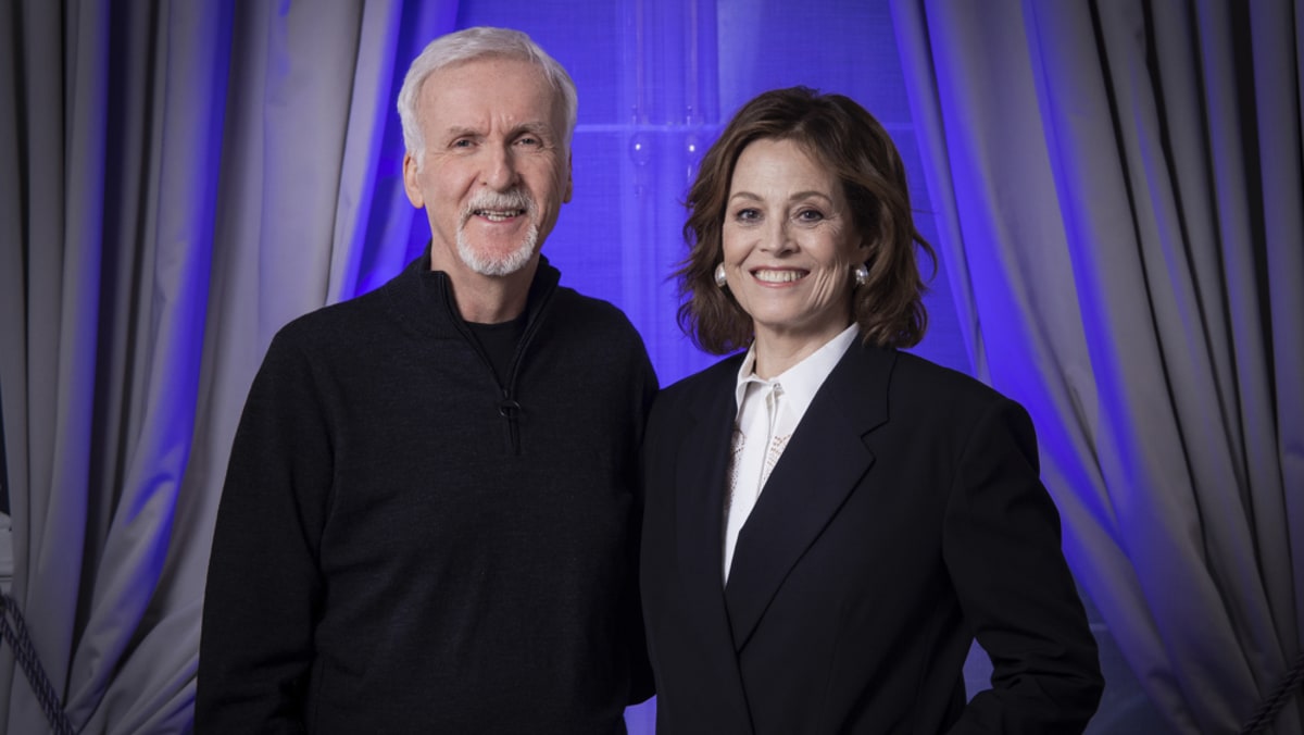 Sigourney Weaver, James Cameron float on in Means Of Water