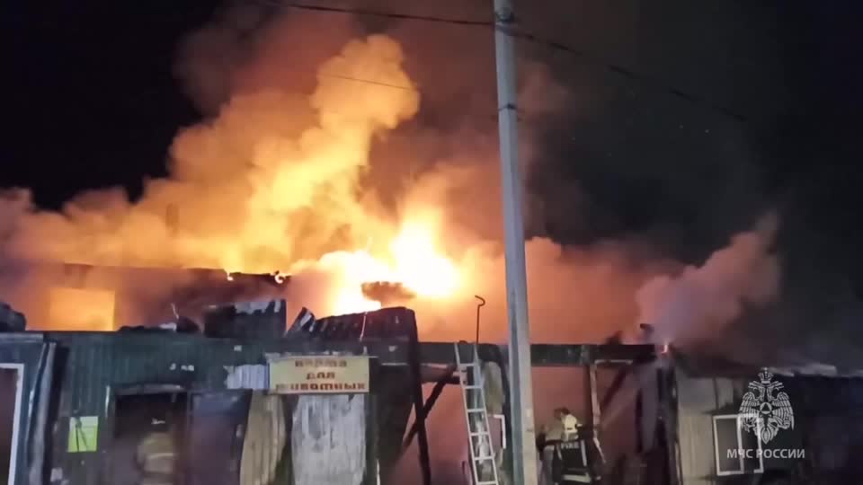 Lethal blaze engulfs unlicensed Russian aged house