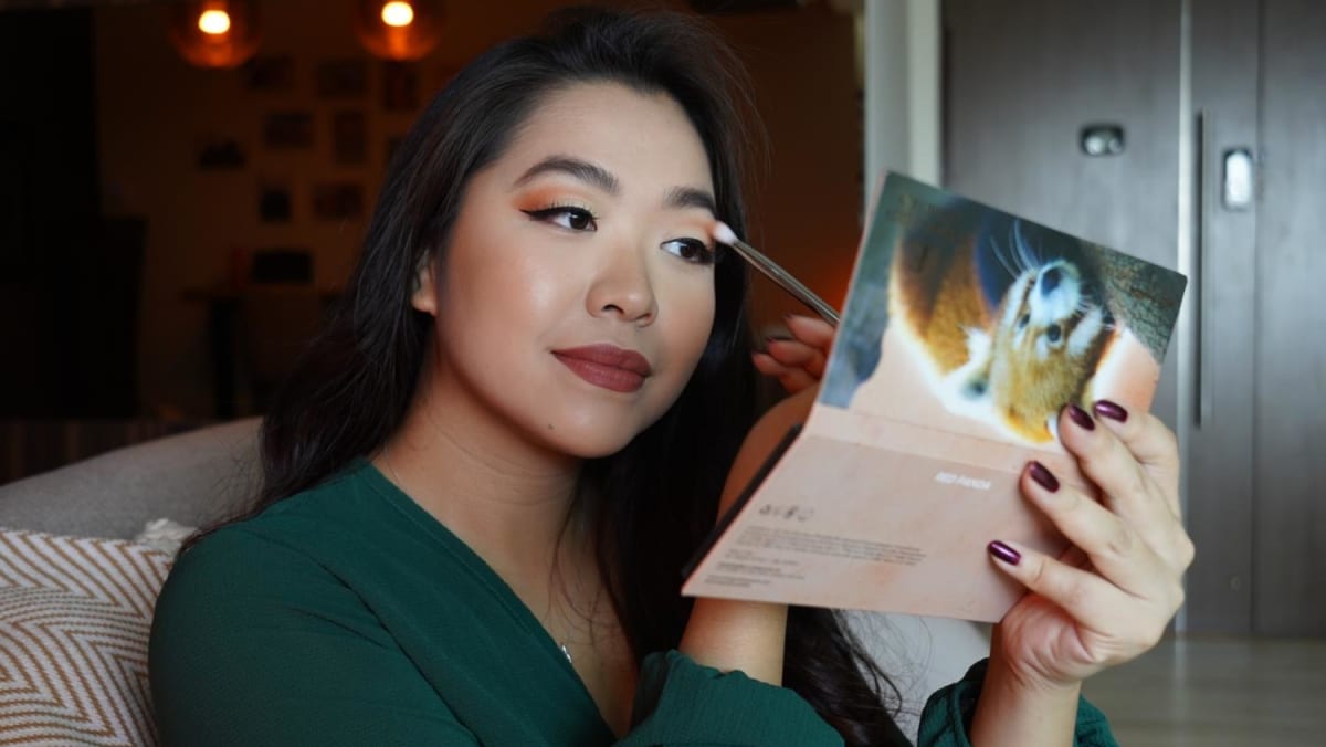 Make-up for a trigger: This 26-year-old Singaporean began a cosmetics model to assist save endangered animals